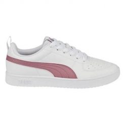 Buty do chodzenia damskie Puma Rickie. Białe buty sportowe na co dzień damskie Puma, bez wzorów, z gumy, trekkingowe. Za 279.00 zł.