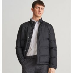 Pikowana kurtka ze stójką - Czarny. Czarne kurtki damskie Reserved, l, bez wzorów, bez kaptura. Za 129.99 zł.