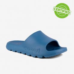 Klapki męskie Coqui. Niebieskie klapki i japonki męskie Coqui, z materiału. Za 126.99 zł.
