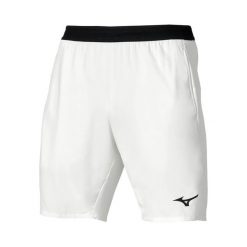 Szorty Mizuno Laser. Białe szorty męskie Mizuno, m, z materiału, tenisowe. Za 263.25 zł.