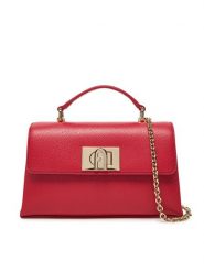 Furla Torebka 1927 WE00423 ARE000 CN RUB00 Czerwony. Czerwone torebki klasyczne damskie Furla, bez wzorów, ze skóry, wizytowe, bez kołnierzyka, bez ramiączek. Za 1,149.00 zł.
