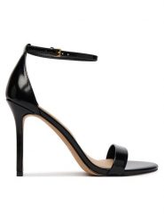 Aldo Sandały Jacynthe 13922267 Czarny. Czarne kozaki damskie Aldo, bez wzorów, ze skóry, bez obcasa, na szpilce. Za 339.99 zł.