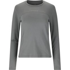 Damska koszulka z długim rękawem Athlecia Lonny. Szare t-shirty damskie Athlecia, l, bez wzorów, z materiału, bez kołnierzyka. Za 165.50 zł.