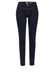 Rosner Dżinsy "Rosner" - Skinny fit - w kolorze granatowym rozmiar: 34/L28. Niebieskie jeansy damskie Rosner. Za 118.45 zł.