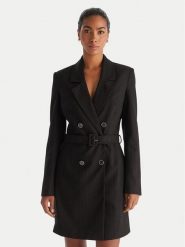 Guess Marynarka W5BK54 W2422 Czarny Regular Fit. Czarne marynarki i żakiety damskie Guess, xxl, z aplikacjami, z syntetyku. Za 799.99 zł.