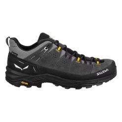Buty trekkingowe Salewa ALP Trainer 2 GTX. Czarne buty trekkingowe męskie Salewa, z gore-texu, bez zapięcia, trekkingowe, gore-tex. Za 770.00 zł.