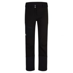 Spodnie softshell damskie Ziener Nolane. Czarne spodnie dresowe damskie Ziener, na zimę, bez wzorów, z softshellu. Za 576.99 zł.