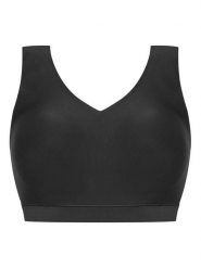 Chantelle Biustonosz top Soft Stretch C16A10 Czarny. Czarne biustonosze Chantelle, xl, bez wzorów, z syntetyku, bez kołnierzyka. Za 239.99 zł.