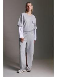 Cotton Candy Bluza w kolorze jasnoszarym rozmiar: XL. Szare bluzy bez kaptura damskie Cotton Candy, xl. Za 183.45 zł.