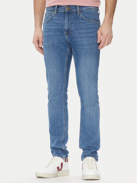 Lee Jeansy Luke 112363975 Niebieski Slim Fit. Niebieskie jeansy męskie Lee. Za 249.99 zł.
