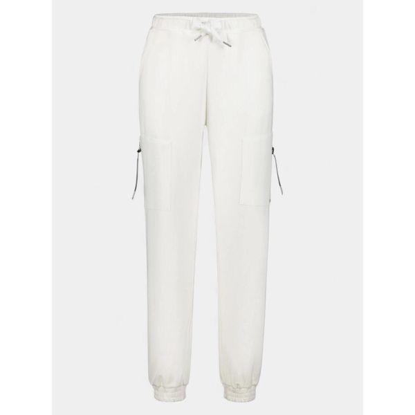 Joggery damskie Luhta Anjala. Białe spodnie dresowe damskie Luhta, s, bez wzorów, z dresówki. Za 399.00 zł.