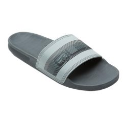 Klapki basenowe męskie Quiksilver Rivi Wordmark Slide. Szare klapki i japonki męskie Quiksilver. Za 83.99 zł.