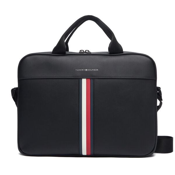 Torba na laptopa Tommy Hilfiger. Czarne torby na laptopa damskie Tommy Hilfiger. Za 569.99 zł.