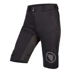 Szorty damskie Endura MT500 Spray II. Czarne szorty damskie ENDURA, bez wzorów, z nylonu, klasyczne. Za 389.99 zł.