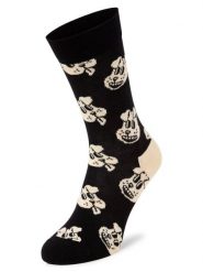 Happy Socks Skarpety Mężczyźni Bawełna czarny, 36-40. Czarne skarpetki męskie Happy Socks, bez wzorów, z bawełny. Za 59.95 zł.