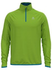 Odlo Bluza polarowa "Crave Ceramiwarm" w kolorze zielonym rozmiar: S. Zielone bluzy bez kaptura męskie Odlo, bez wzorów, z materiału, sportowe, bez kołnierzyka, bez ramiączek. Za 122.96 zł.
