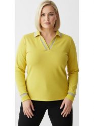 WITT WEIDEN Koszulka w kolorze żółtym rozmiar: 42. Żółte bluzki damskie WITT WEIDEN, bez wzorów, bez kołnierzyka, bez ramiączek. Za 35.43 zł.