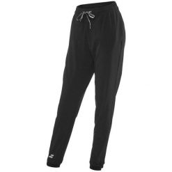 Spodnie dresowe damskie Babolat Play Pant do tenisa. Czarne spodnie sportowe damskie BABOLAT, l, z dresówki, na fitness i siłownię. Za 249.00 zł.