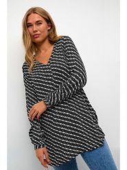 Kaffe Tunika w kolorze czarnym rozmiar: 34. Czarne tuniki damskie Kaffe, na imprezę, s, bez wzorów, z wiskozy, klasyczne, bez kołnierzyka, bez ramiączek. Za 65.23 zł.