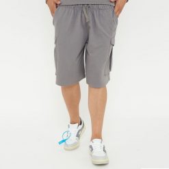 Szorty sportowe F9 CARGO szare. Szare szorty męskie Legea, m, z bawełny. Za 84.00 zł.