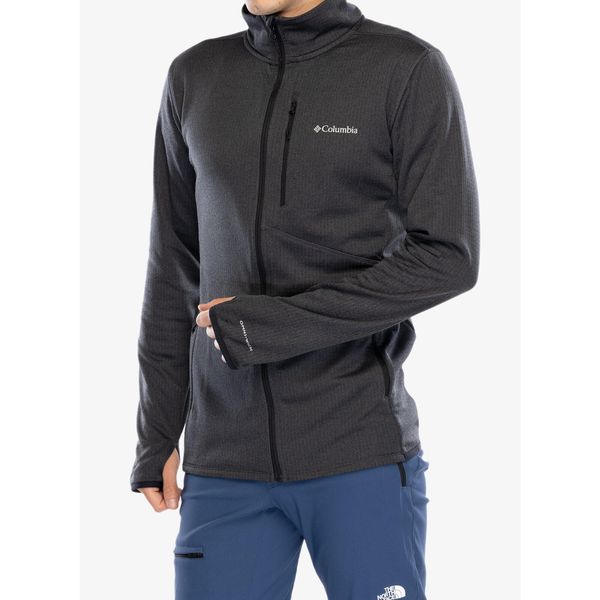 Bluza rozpinana męska Columbia Park View Fleece Full Zip. Czarne bluzy bez kaptura męskie Columbia, m. W wyprzedaży za 286.20 zł.