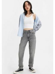 Levi´s Dżinsy "80S" - Mom fit - w kolorze jasnoszarym rozmiar: W25/28. Szare jeansy damskie z podwyższonym stanem. Za 196.24 zł.