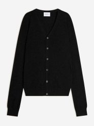 Perfect Cashmere Kaszmirowy kardigan "Errol" w kolorze czarnym rozmiar: L. Czarne kardigany męskie Perfect Cashmere, l, bez wzorów, z kaszmiru, bez kołnierzyka. Za 396.88 zł.