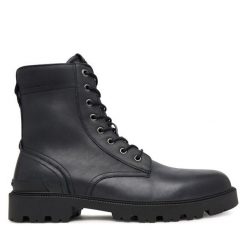 Trapery Pepe Jeans. Czarne buty zimowe męskie Pepe Jeans, z jeansu, bez zapięcia. Za 669.99 zł.