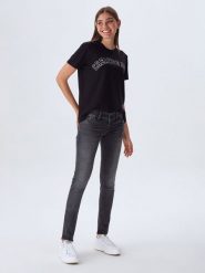 LTB Dżinsy "Molly" - Skinny fit - w kolorze antracytowym rozmiar: W32/L36. Czarne jeansy damskie LTB. Za 100.99 zł.