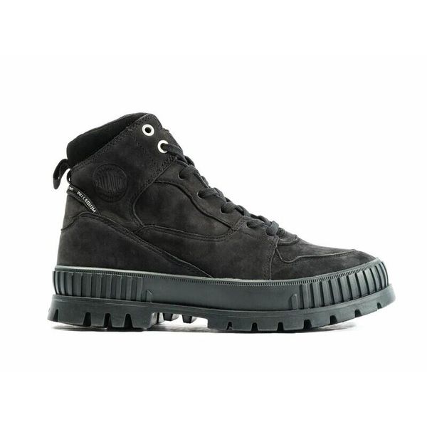 Buty Palladium Pallashock Hi Snk Czarny Damskie. Czarne obuwie trekkingowe damskie Palladium. Za 582.15 zł.