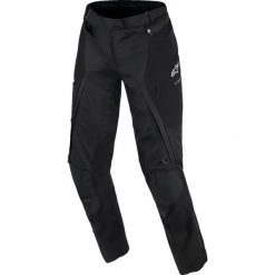 Damskie spodnie motocyklowe Alpinestars Stella Andes V4 Drystar. Czarne spodnie materiałowe damskie ALPINESTARS, bez wzorów, z softshellu. Za 1,236.00 zł.