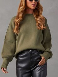 LA Angels Sweter w kolorze khaki rozmiar: L. Brązowe golfy damskie LA Angels, l, bez wzorów, bez ramiączek. Za 152.99 zł.
