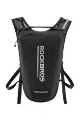 Plecak rowerowy Flexpack 2L. Czarne plecaki damskie ROCKBROS, bez wzorów, z nylonu, sportowe. Za 169.99 zł.