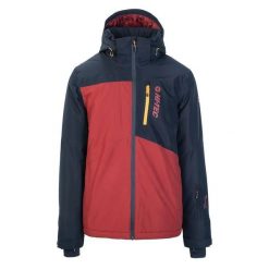 Męska Kurtka Z Kapturem Alpir. Czerwone kurtki męskie Hi-tec, m, bez wzorów, sportowe, z kapturem. Za 411.99 zł.
