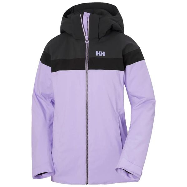 Damska kurtka narciarska Helly Hansen Motionista Lifaloft. Fioletowe kurtki damskie Helly Hansen, xl, bez wzorów, z dzianiny, bez kaptura, narciarskie, primaloft. Za 1,162.50 zł.