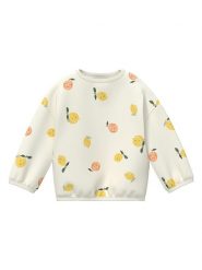S.Oliver Bluza w kolorze kremowym rozmiar: 74. Brązowe bluzy i bluzki niemowlęce S.Oliver, bez wzorów, bez ramiączek, bez kaptura. Za 69.95 zł.