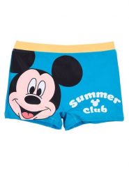 Disney Mickey Mouse Kąpielówki "Myszka Miki" w kolorze niebieskim rozmiar: 104. Niebieskie kąpielówki męskie Disney Mickey Mouse, bez wzorów, z materiału. Za 30.99 zł.
