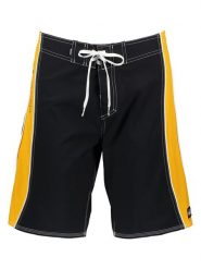 Quiksilver Bermudy w kolorze czarno-żółtym rozmiar: W40. Czarne szorty męskie Quiksilver, bez wzorów. Za 146.45 zł.