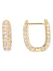 U.S. Polo Assn. Pozłacane kolczyki z kryształami rozmiar: onesize. Żółte kolczyki damskie U.S. Polo Assn., z kryształem, pozłacane. Za 100.99 zł.