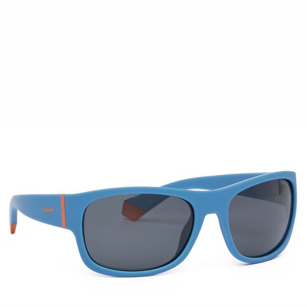 Okulary przeciwsłoneczne Polaroid. Niebieskie okulary przeciwsłoneczne dziecięce Polaroid. Za 109.99 zł.