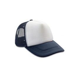 Wynik Czapka Core Half Mesh Truckers Cap. Białe czapki męskie RESULT HEADWEAR, bez wzorów, z materiału. Za 32.99 zł.