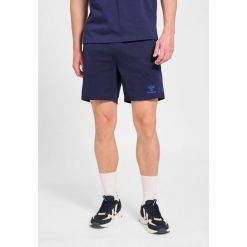 Szorty Hummel Move 2.0. Niebieskie szorty męskie HUMMEL, bez kołnierzyka. Za 270.50 zł.