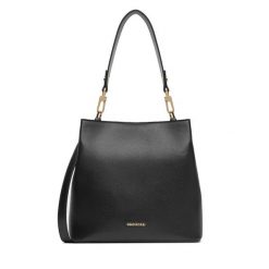 Torebka GINO ROSSI. Czarne torebki klasyczne damskie Gino Rossi, bez wzorów, bez dodatków. Za 279.99 zł.