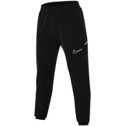 Męskie Spodnie Do Biegania Academy 25 DriFIT. Czarne szorty męskie Nike, bez wzorów. Za 207.99 zł.