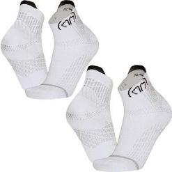 Skarpety do biegania dla doroslych Sidas Run Anatomic Ankle zestaw 2 par. Białe skarpetki damskie SIDAS, bez wzorów, z elastanu. Za 149.00 zł.