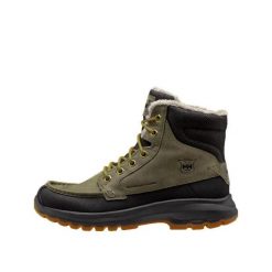 Buty trekkingowe Helly Hansen Garibaldi V3 Zielono-Czarne. Czarne buty trekkingowe męskie Helly Hansen, z gumy, bez zapięcia. Za 615.50 zł.
