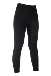 Damskie legginsy jeździeckie z pełną przyczepnością HKM Tabea. Czarne legginsy damskie HKM, s, bez wzorów. Za 196.50 zł.