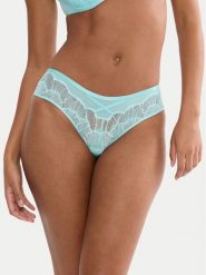 Triumph Figi klasyczne Palina Moonlight Kiss 10225626 Turkusowy. Niebieskie figi damskie Triumph, bez wzorów, z syntetyku. Za 99.99 zł.