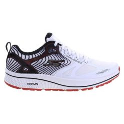 Buty do biegania męskie SKECHERS GO RUN CONSISTENT siateczka. Białe obuwie do biegania damskie Skechers. Za 303.00 zł.