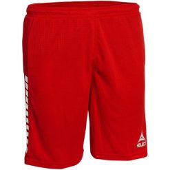 SELECT Spodenki piłkarskie MONACO. Czerwone szorty męskie Select, bez wzorów, z materiału, sportowe. Za 90.07 zł.